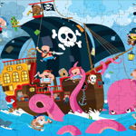 Pirati - Carte + puzzle urias, 