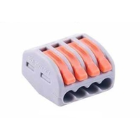 Set 10 bucati Conectori rapizi pentru conductori electrici E-LOCKS cu levier 4 pini plastic