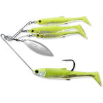 Spinnerbait Live Target BaitBall Spinner Rig Medium, Chart/Silver, 14g, LIVETARGET
