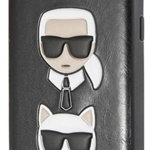 Husa Karl & Choupette Hard Case KLHCS10KICKCSBK - Sam G973 Galaxy S10 Negru, Karl Lagerfeld