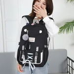 Rucsac, ghiozdan MBrands, Korean Style, negru