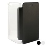 Folio Mobile Phone Case Iphone 6/6s Crystal Transparent, BigBuy Tech