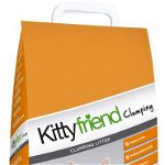 KITTYFRIEND Clumping Nisip pentru pisici, bentonită 5L/5,25kg, Kittyfriend