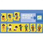 Puzzle Ma imbrac singur Djeco, Djeco