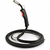 Pistolet MIG MAG 180A 2.5m Fara Conector Euro Negru, Jasic