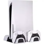 Statie multifunctionala pentru consola PS5 si pad-uri DualSense SteelDigi AZURE
