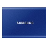  SSD Extern Samsung T7, 1TB, USB type-C 3.2 (Albastru), Samsung