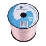 Cablu difuzor Cabletech KAB0351, CCA 2X0.20MM, 100 m, Transparent, Cabletech