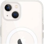 Husa de protectie Apple Clear Case with MagSafe pentru iPhone 13, Transparent