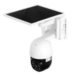 Camera ip solar de supraveghere 4G cu panou solar portabil 5m, camere de supraveghere cu video, fara fir, pentru exterior enterior