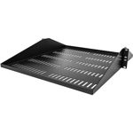 Raft Rack 19 inch 2U Max 91kg 20inch Adancime Negru