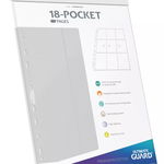 Ultimate Guard - 10 Folii clasor 18-Pocket Pages - Albastru, Ultimate Guard