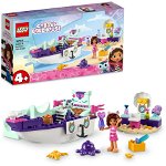 LEGO® LEGO® Gabby's Dollhouse - Barca cu spa a lui Gabby si a Pisirenei 10786, 88 piese, LEGO®