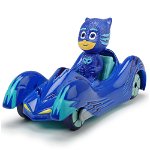 Masina Dickie Toys Eroi in Pijama Cat-Car cu figurina, Dickie Toys