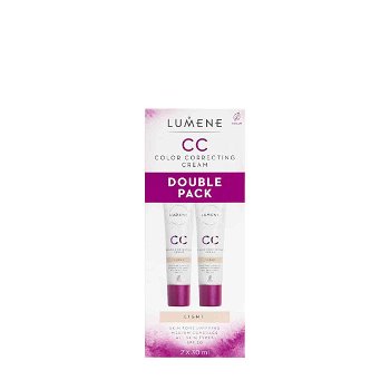 Cc color correcting cream foundation duo light set 60 ml, Lumene