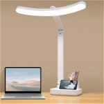 Lampa de birou cu LED, pliabila si cu protectie pentru ochi, Tenq.ro