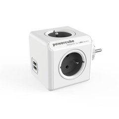 Priza/Prelungitor PowerCube Original USB Type E 4 AC outlet(s) Indoor Grey, Allocacoc