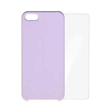 Carcasa iPhone SE/5S Odoyo Pastel Soft Liliac (folie inclusa)