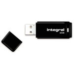 Memorie USB Integral 32GB USB 2.0 Black Stick USB Integral INFD32GBBLK, 32GB, USB 2.0	(Negru), Integral