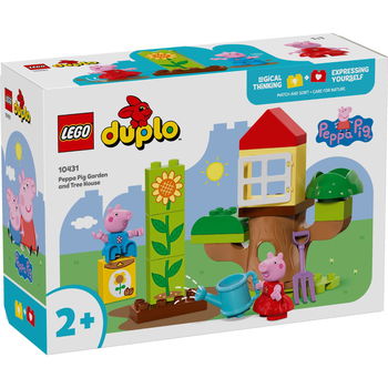GRADINA SI CASA DIN COPAC A PURCELUSEI PEPPA, LEGO 10431, LEGO
