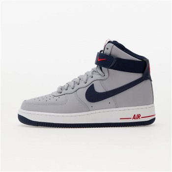 Nike W Air Force 1 High Wolf Grey/ College Navy-University Red