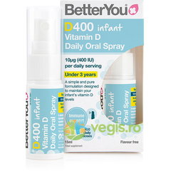 D400 Infant Vitamin D Oral Spray 15 ml, BetterYou, Better You D400 Infant Vitamin D Oral Spray 15 ml, BetterYou, Better You