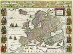 Harta Europa 1630