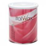 Italwax Ceara epilatoare liposolubila elastica cu dioxid de titan Rose 800ml, ItalWax
