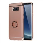 Husa Samsung Galaxy S8, Elegance Luxury 3in1 Ring Rose-Gold, MyStyle