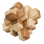 Joc logic IQ 3D Puzzle in cutie metalica Block Fridolin