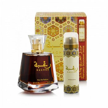 Parfum arabesc Raghba, apa de parfum, femei - inspirat din Bouquet Ideale by Xerjoff, Lattafa