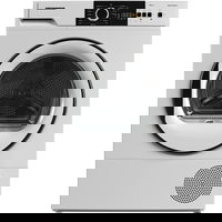 HEINNER Uscator de rufe Heinner HHPD-V9T1CHA++, Pompa de caldura, 9 kg, 15 programe, Clasa A+/E, Display LED, Lumina cuva, Indicator curatare filtru scame, Indicator rezervor colectare apa plin, Blocare acces copii, Alb, HEINNER