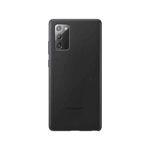 Husa de protectie Samsung Leather Cover pentru Samsung Galaxy Note20 5G Black, Samsung