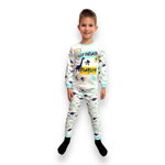 Pijama Dino bumbac copii COD 3159, 