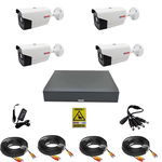 Kit Rovision complet 4 camere supraveghere exterior full hd 40 metri IR 1080P, Rovision