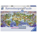 Ravensburger - Puzzle Minunile lumii, 2000 piese