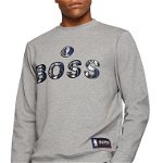 Imbracaminte Barbati BOSS Hugo Boss BOSS x NBA Windmill 2 Dallas Mavericks Graphic Sweatshirt Silver