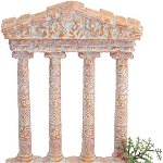 Decoratiune pentru acvariu, Antique Four-Column, Maro, Zolux