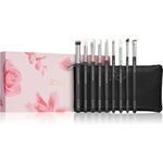 ZOEVA It's All About The Eyes Brush Set set de pensule cu geantă 9 buc, ZOEVA