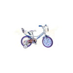 Bicicleta Dino Bikes pentru copii, 14'', Frozen, Alb