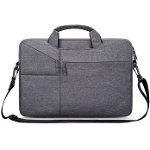 Geanta laptop 13 inch Tech-Protect Pocket Bag Dark Grey