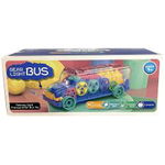 Autobuz transparent, cu sunete si lumini M098, Toysland Trading