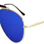 Ochelari de soare Aviator Outdoorsman Albastru - Auriu oc0242