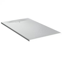 Cadita de dus slim 170x90 rectangulara texturata alb   65320001800, Vitra