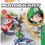 Masinuta de curse, Mattel Hot Wheels: Mario Kart - Baby Luigi