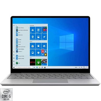 Notebook Microsoft Surface Laptop Go 12.4" Touch Intel Core i5-1035G1  8GB 256GB SSD Intel UHD Graphics Windows 10 S Platinum