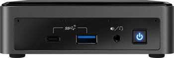 Mini PC Intel (NUC) Next Unit of Computing NUC10I3FNKN2, Core i3-10110U 2.1GHz, 2x DDR4 64GB max, M.2 SSD, Wi-Fi, Bluetooth, HDMI, no OS