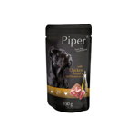 Piper Adult cu Inimi de Pui si Orez Brun, 150 g, Piper