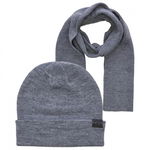 Set cadou JACK JONES Beanie Scraf - 12163827-Black, JACK &JONES