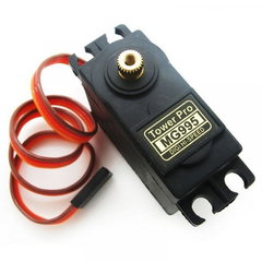 Servomotor MG995, semimetalic, 8.5 kgfcm, 49g, 4.8-7.2V